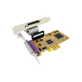 SUNIX 2 ports IEEE1284 Parallel PCI Express Card