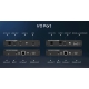 4K HDMI Extender with KVM Support Over Single CAT6/6A/7