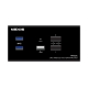 2 Port 4K60 HDMI Dual Monitor KVM switch